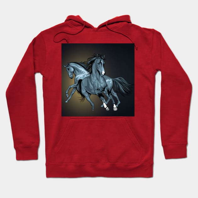 Horsepower Hoodie by Rivas Teepub Store